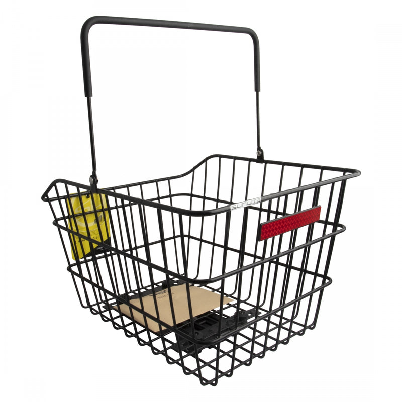 Load image into Gallery viewer, Sunlite-Rack-Top-Wire-MIK-w-Handle-Basket-Steel-BSKT0978-Bicycle-Baskets

