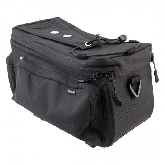 Sunlite RackPack Medium w/Side Pockets MIK Bag Black 12.6x5.5x6.7in MIK