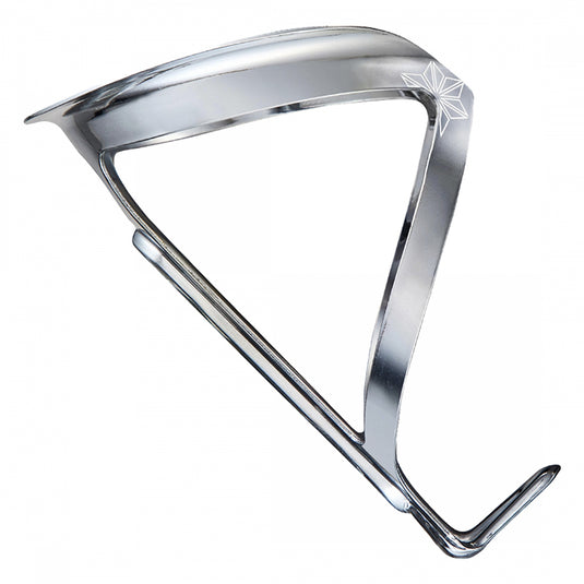 Supacaz Fly Cage Standard Platinum Grey Alloy Bottle Cages Durable, Laser Etched, Road & MTB Ready (Set of 2)