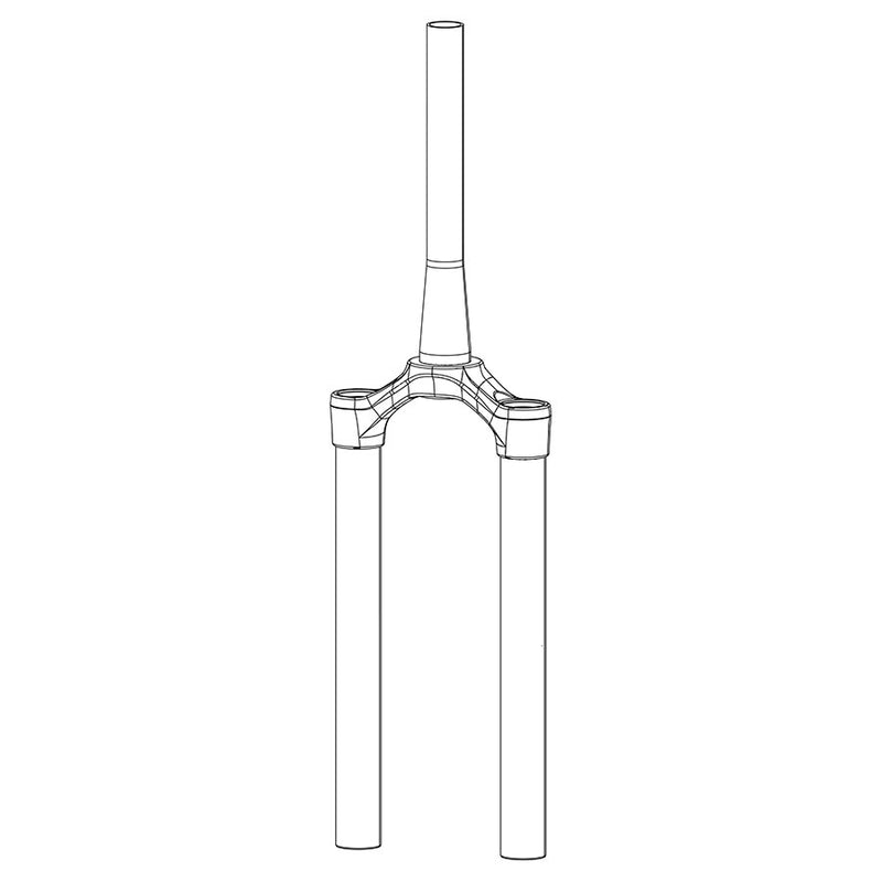 Load image into Gallery viewer, RockShox-35mm-Crown-Steerer-Upper-Tube-Assembly-Crown-Steerer-Uppertube-Assembly-Universal-CSUA0205
