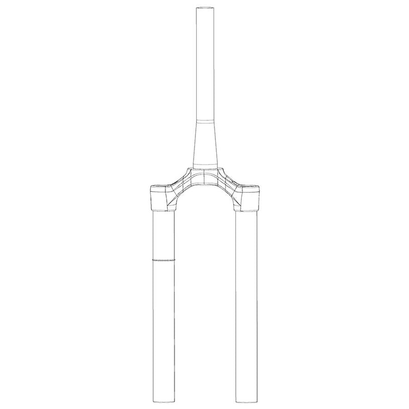 Load image into Gallery viewer, RockShox-35mm-Crown-Steerer-Upper-Tube-Assembly-Crown-Steerer-Uppertube-Assembly-Universal-CSUA0268
