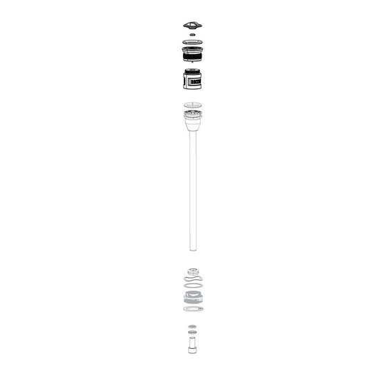 RockShox Solo Air Spring for Reba 130 A7, 130mm, 11.4018.010.227