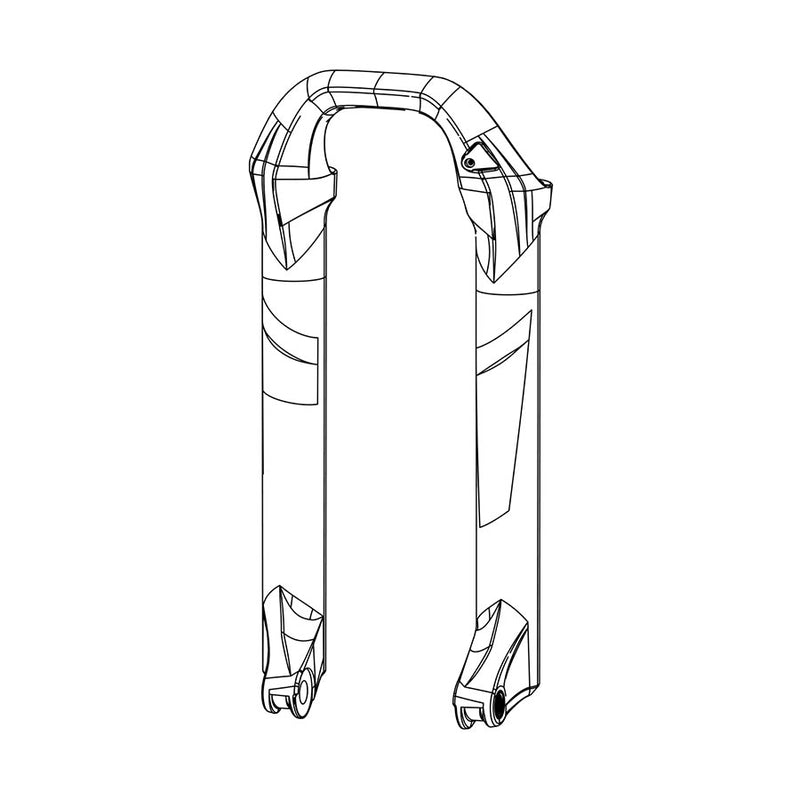 Load image into Gallery viewer, RockShox Lower Leg for Lyrik Ult 27 RED, 11.4018.091.018
