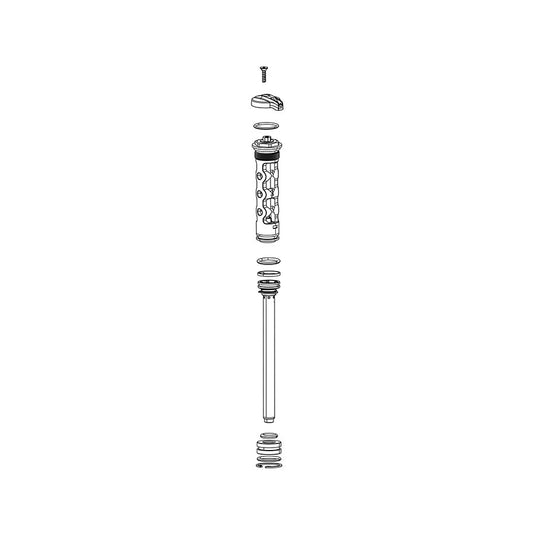 RockShox Damper for 30 Gold/Judy Gold, Crown RL , 26 - 30 Gold A1+ /Judy Gold A3+ (Non-Boost), 11.4018.104.030