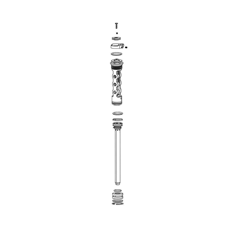 Load image into Gallery viewer, RockShox Damper for 30 Gold/Judy Gold, Remote 10mm, 26 (2013+ PushLoc, OneLoc, Twistloc) RL - 30 Gold A1+/Judy Gold A3+
