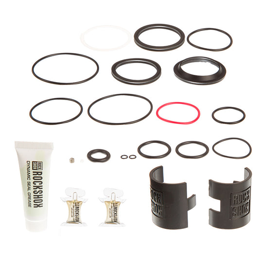 RockShox Rear Shock Service Kit - 100 Hour and 200 Hour/1 Year, Vivid (2024+) Generation-C, V2