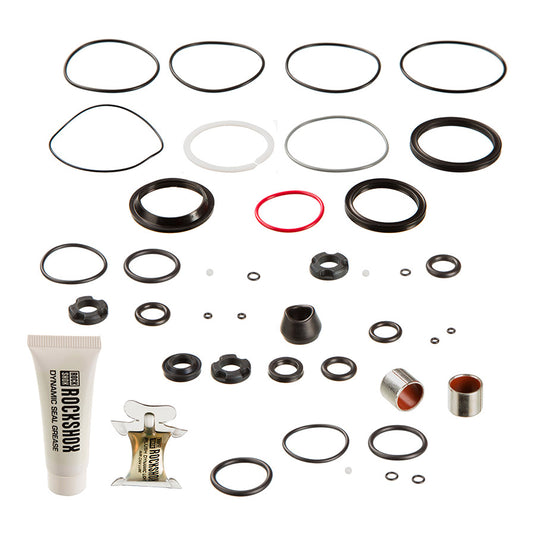 RockShox Rear Shock Service Kit - 200 Hour/1 Year, Nude/Bold (2022+), ThruShaft (2021-2024), Deluxe/Super Deluxe (2023+)