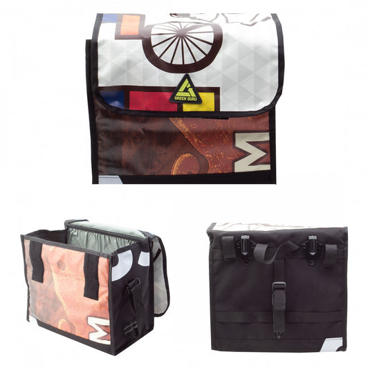 Green-Guru-Dutchy-Pannier-Panniers-Reflective-Bands-PANR0170-Road-Touring-Panniers