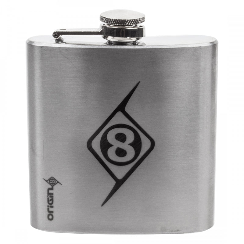 Load image into Gallery viewer, Origin8 Stainless Steel 6oz Flask &amp; Lightweight Alloy Flask Cage Set Durable, Leak-Proof Bike Accessory Bundle
