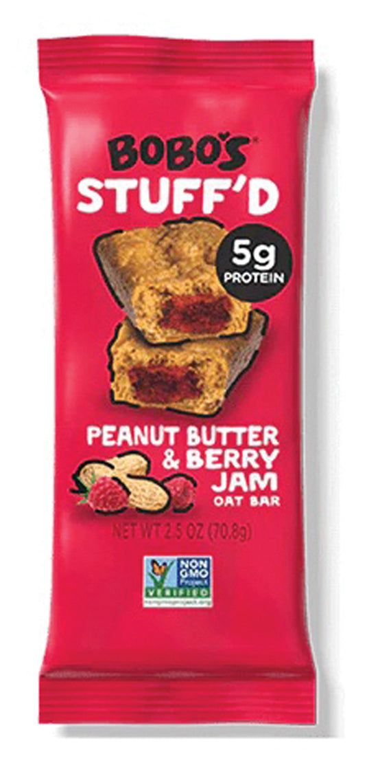 Bobo's Stuff'd PB&J: A Delicious Twist on a Classic Favorite! Pack of  12