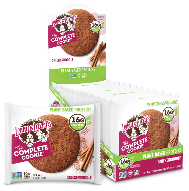 Load image into Gallery viewer, Lenny &amp; Larry Complete Cookie Snicker Doodle: Indulge in Deliciousness! Pack of  12
