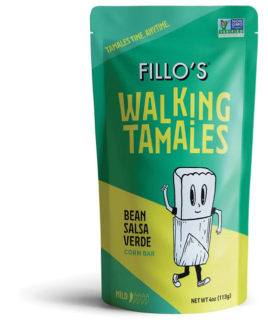 Fillo's Bean Salsa Verde Tamale