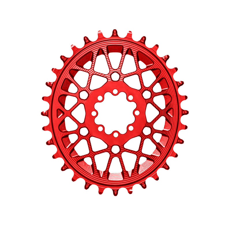 Load image into Gallery viewer, absoluteBLACK-Chainring-8-Bolt-DM-3mm-Offset-CNRG2285-Bicycle-Chainring
