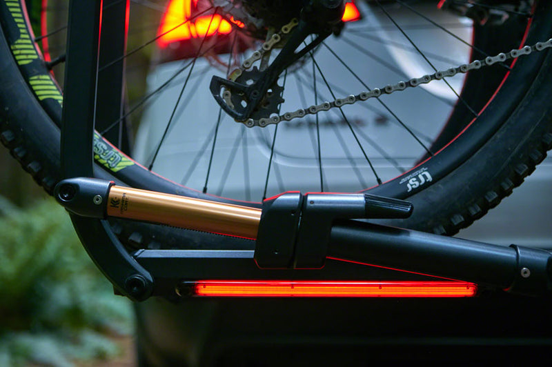Load image into Gallery viewer, Kuat Piston Pro X Hitch Bike Rack - 2-Bike, 2" Receiver, LED Lights with 4-Pin Plug, Kashima Coat, Galaxy Gray

