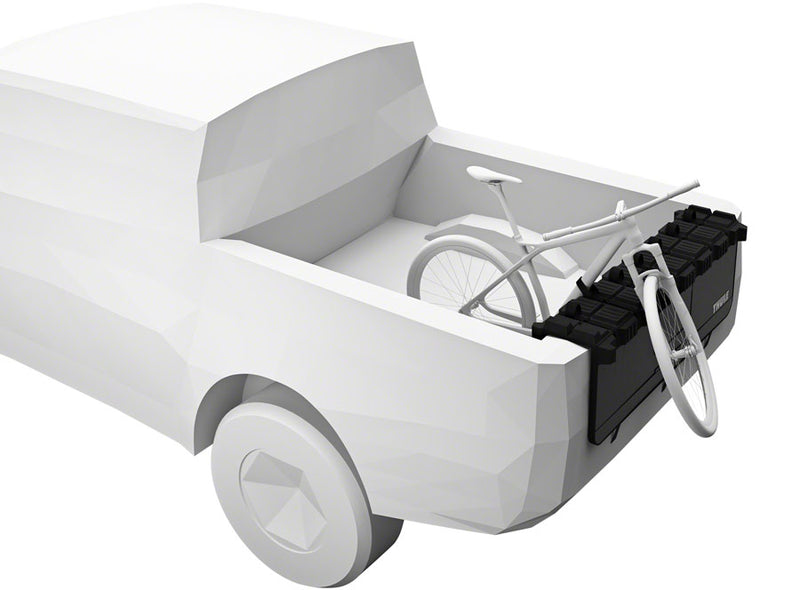 Load image into Gallery viewer, Thule GateMate Pro Truck Bike Rack - Black
