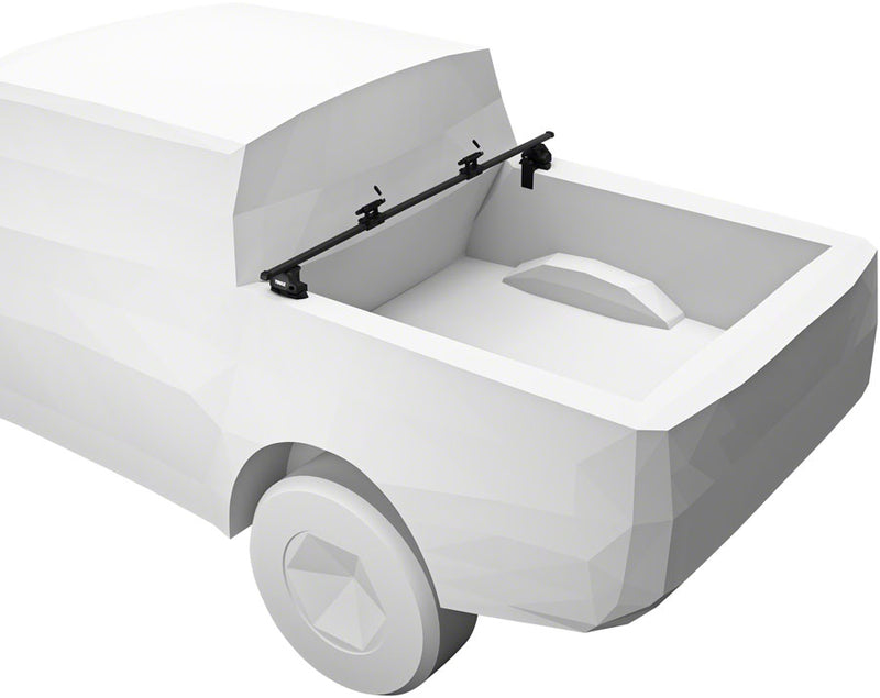 Load image into Gallery viewer, Thule Bed Rider Pro Fork Mount Truck Bed Rack - Compact

