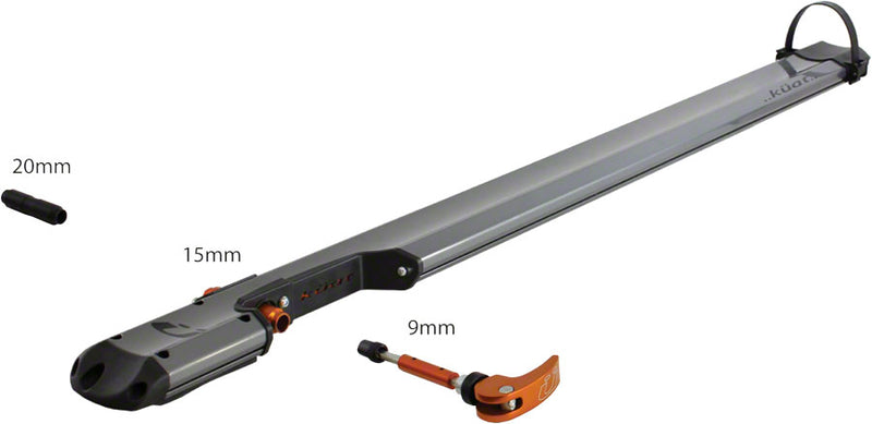 Load image into Gallery viewer, Kuat Trio Trio Fork Mount Gun Metal Gray Kuat
