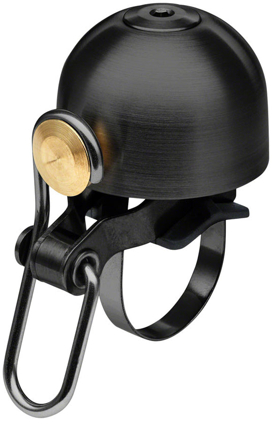 Spurcycle Original Bell - 22.2 - 31.8mm, Black/Gold