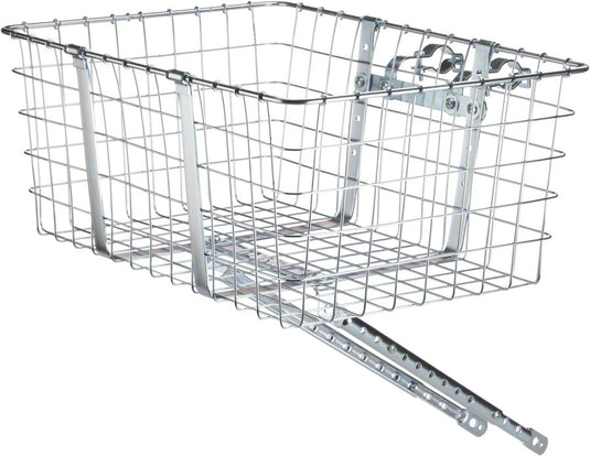 Wald-Giant-Delivery-Basket-Basket-Grey-Steel-BG0053-Bicycle-Baskets
