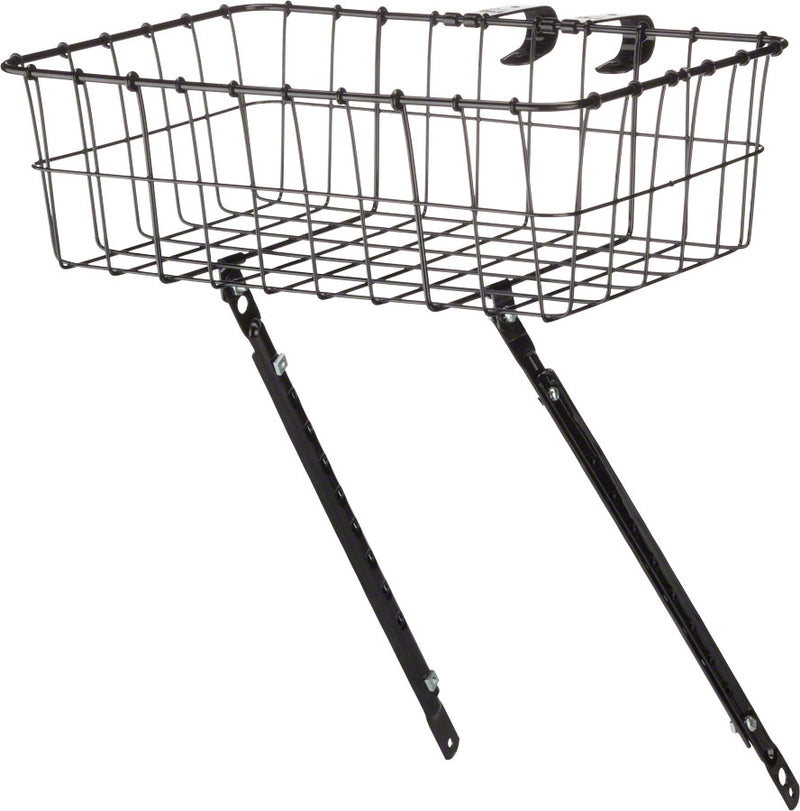 Load image into Gallery viewer, Wald-Front-Mount-Basket-Black-Steel-BG0061-Bicycle-Baskets
