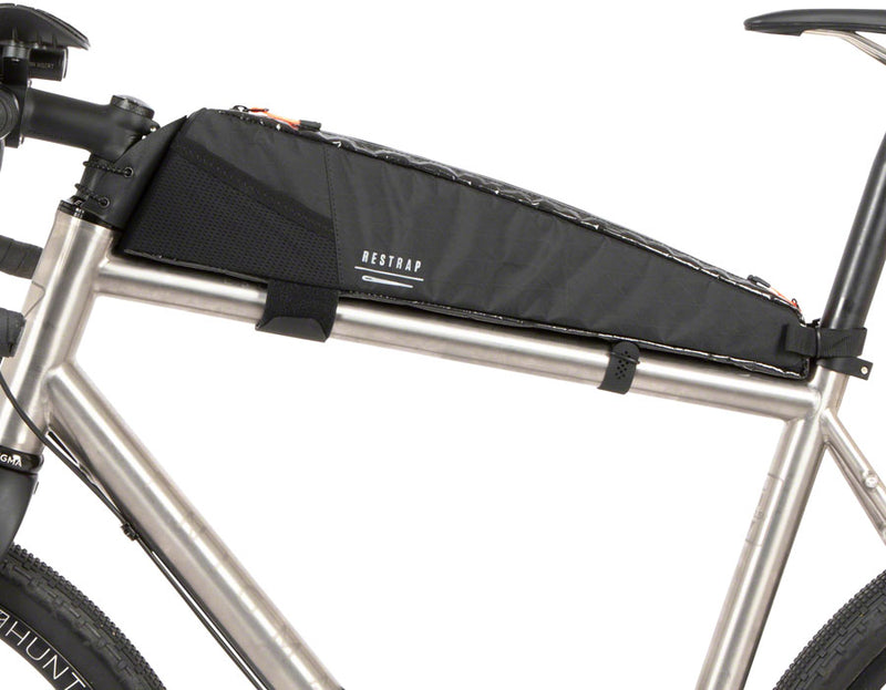 Load image into Gallery viewer, Restrap Race Top Tube Bag - Long, 2L, Black
