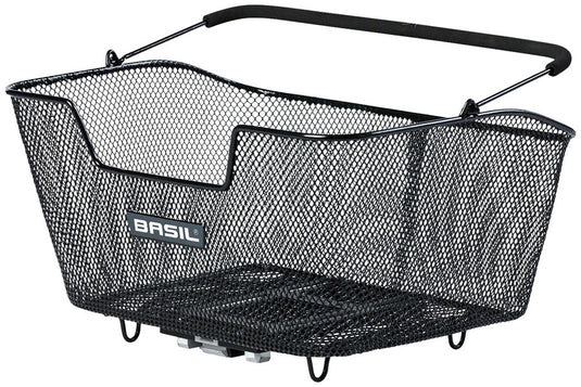 Basil-Base-M-MIK-Rear-Basket-Basket-Black-Steel-BSKT0757-Bicycle-Baskets