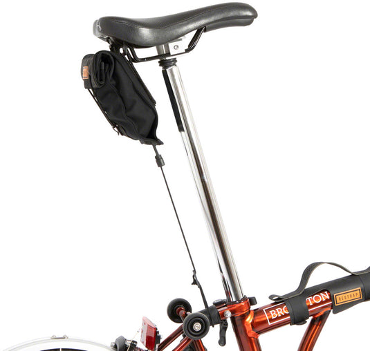 Restrap City Saddle Bag - Small 1.2L, Black