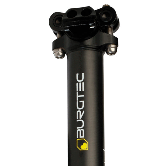 Burgtec Xpress Seatpost 30.9mm, Alloy, Black