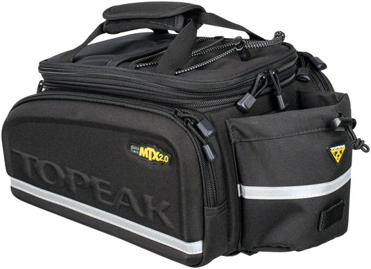 Topeak MTX 2.0 Trunk Bag DX Black 14.2x9.8x8.5in MTX 2.0