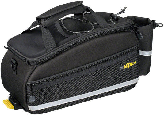 Topeak MTX 2.0 Trunk Bag EX Black 13.8x8.3x7.5in MTX 2.0