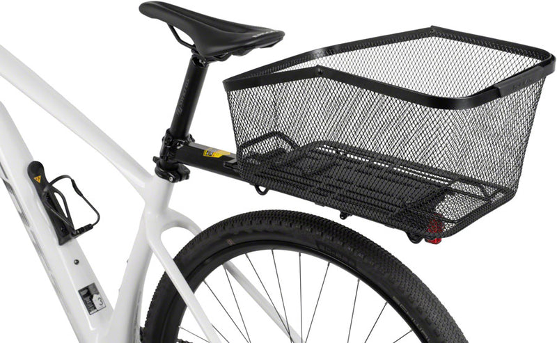 Load image into Gallery viewer, Topeak Urban Basket Rear, MTX QuickTrack 2.0, Rack Mount
