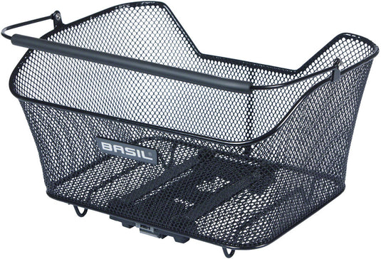Basil Base M MIK Rear Basket - Black