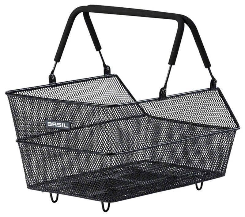 Load image into Gallery viewer, Basil-Cento-Basket-Basket-Black-Steel-BSKT0700-Bicycle-Baskets
