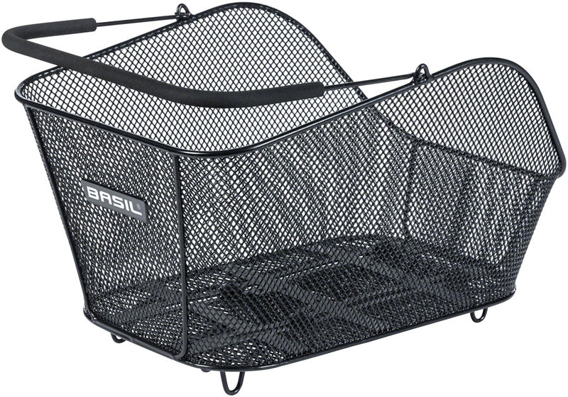 Load image into Gallery viewer, Basil-Icon-Basket-Basket-Black-Steel-BSKT0707-Bicycle-Baskets
