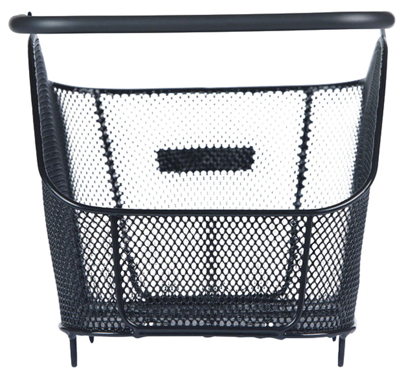 Load image into Gallery viewer, Basil Icon M NX System Rear Basket - Black
