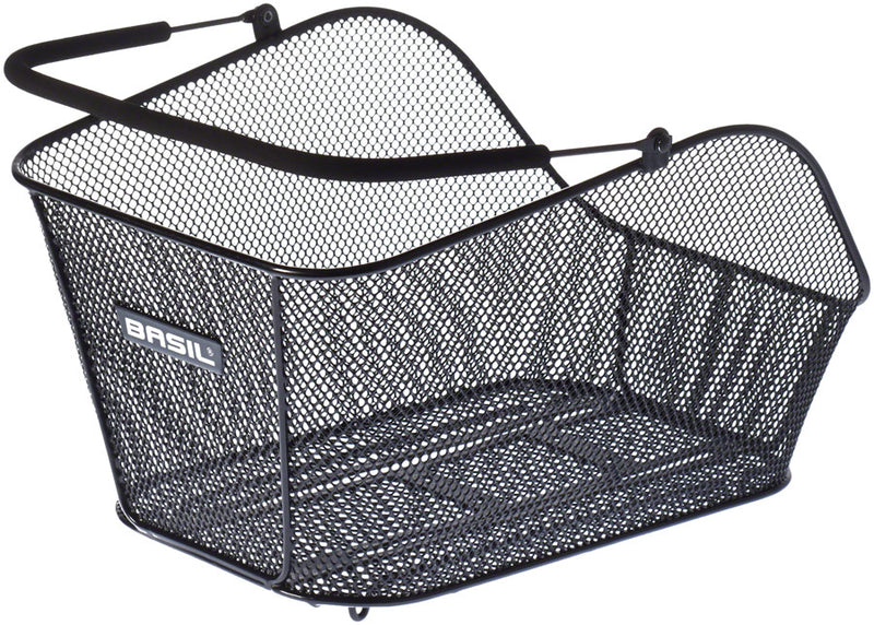 Load image into Gallery viewer, Basil-Icon-Basket-Basket-Black-Steel-BSKT0763-Bicycle-Baskets
