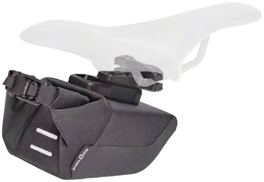 Fidlock Pinclip Saddle Bag and Base - Small, Black