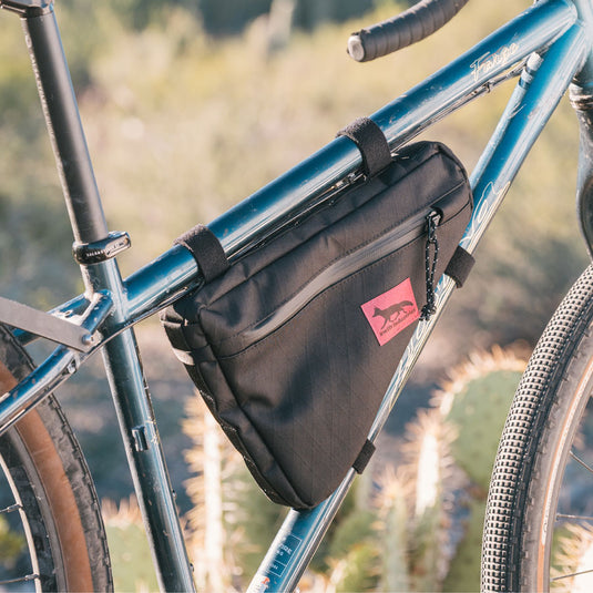 Swift Industries Giddy Up Wedge Frame Bag, 3.3L, Black