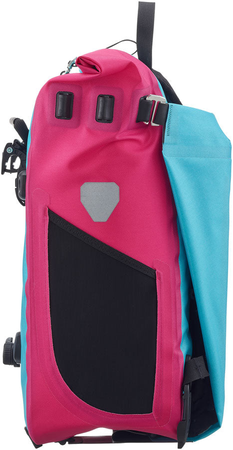 Load image into Gallery viewer, Ortlieb Vario Cyber Pannier -26L, Cyber Blue/Pink
