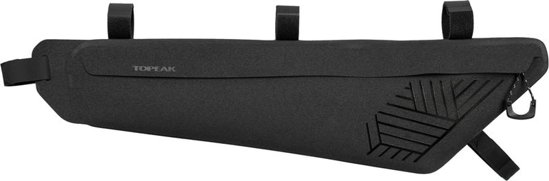 Load image into Gallery viewer, Topeak MidLoader DryBag 4.5L Black 22.2x5.9x2.4in Velcro Straps
