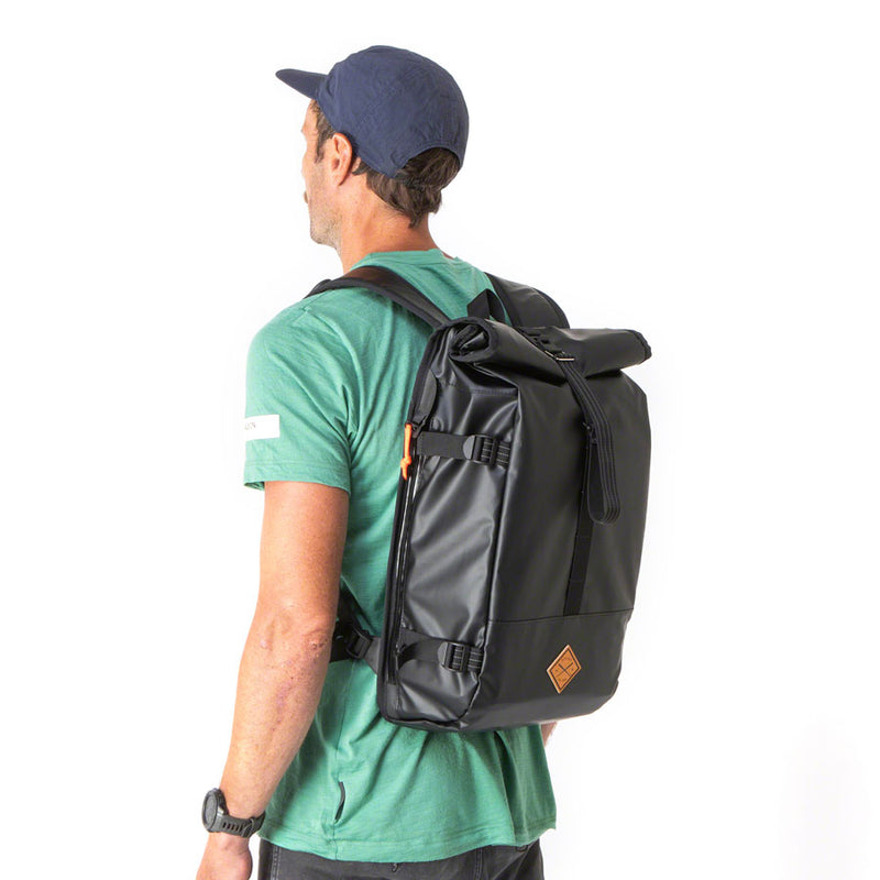 Load image into Gallery viewer, Restrap Rolltop Backtop, 22L, Black NLA
