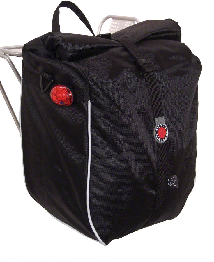 Load image into Gallery viewer, Premium Waterproof Bicycle Panniers Bundle - 840D Nylon, Roll-Top, Reflective Safety

