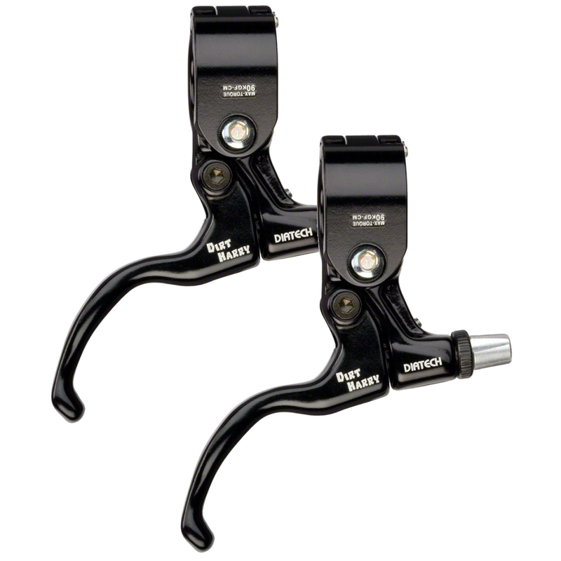 Load image into Gallery viewer, Diatech Dirty Harry Tech99D Brake Levers - Right, Black | Forged Aluminum, Adjustable Reach, Knuckle Clearance for MTB &amp; Downhill Bikes
