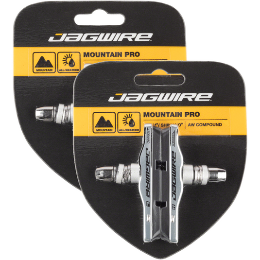 Jagwire-Mountain-Pro-Brake-Pads-Brake-Shoe-Threaded-Post-Mountain-Bike-BR0019PO2-Bicycle-Brake-Pads
