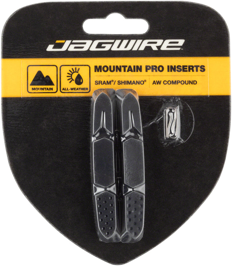 Load image into Gallery viewer, Pack of 2 Pair Jagwire Mountain Pro Bicycle Rim Brake Pad Replacement Cartridge
