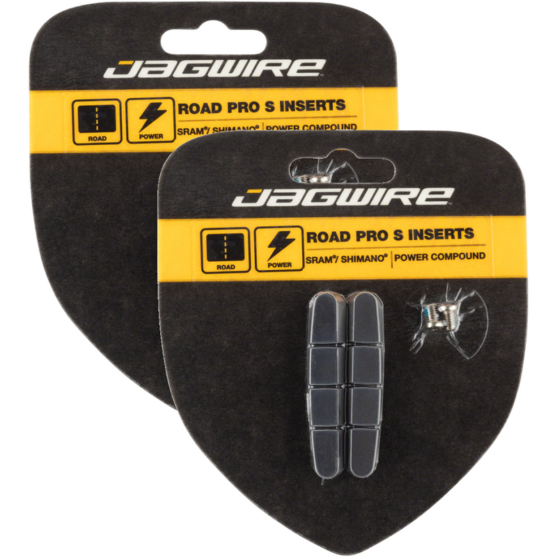 Load image into Gallery viewer, Jagwire-Road-Pro-S-Inserts-Brake-Pad-Insert-Road-Bike-BR0033PO2-Bicycle-Brake-Pads
