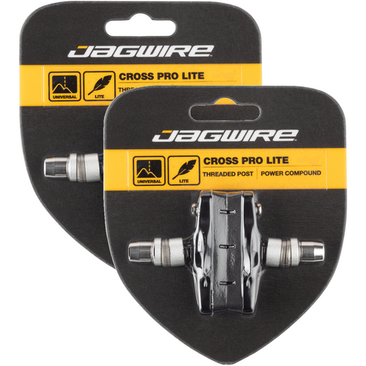 Jagwire-Cross-Pro-Brake-Pads-Brake-Shoe-Threaded-Post-Road-Bike-BR0035PO2-Bicycle-Brake-Pads
