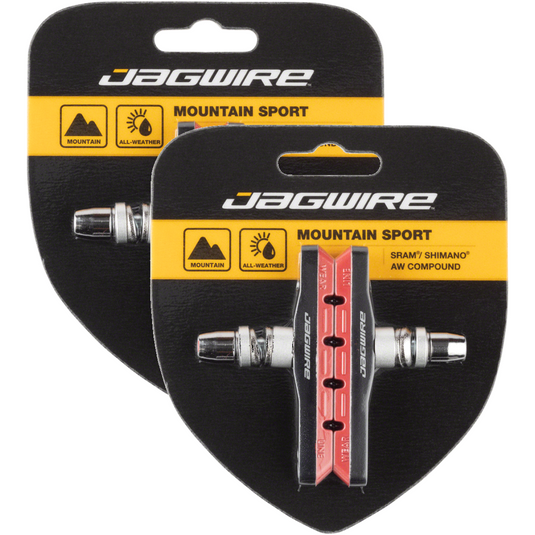 Jagwire-Mountain-Sport-Threaded-Brake-Shoe-Threaded-Post-Mountain-Bike-BR0045PO2-Bicycle-Brake-Pads