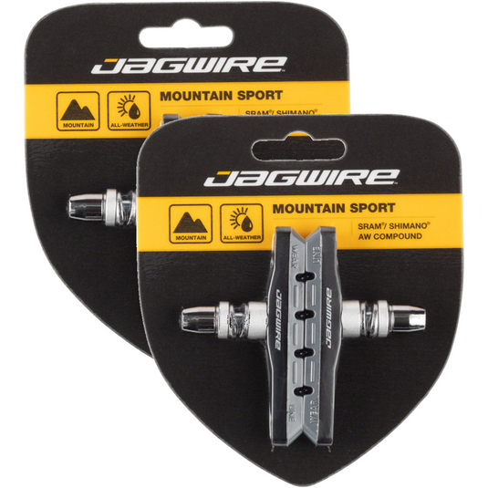 Jagwire-Mountain-Sport-Threaded-Brake-Shoe-Threaded-Post-Mountain-Bike-BR0048PO2-Bicycle-Brake-Pads
