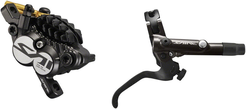 Load image into Gallery viewer, Shimano Saint BR-M820 Hydraulic Disc Brake Set 4-Piston Front &amp; Rear with Adjustable Levers
